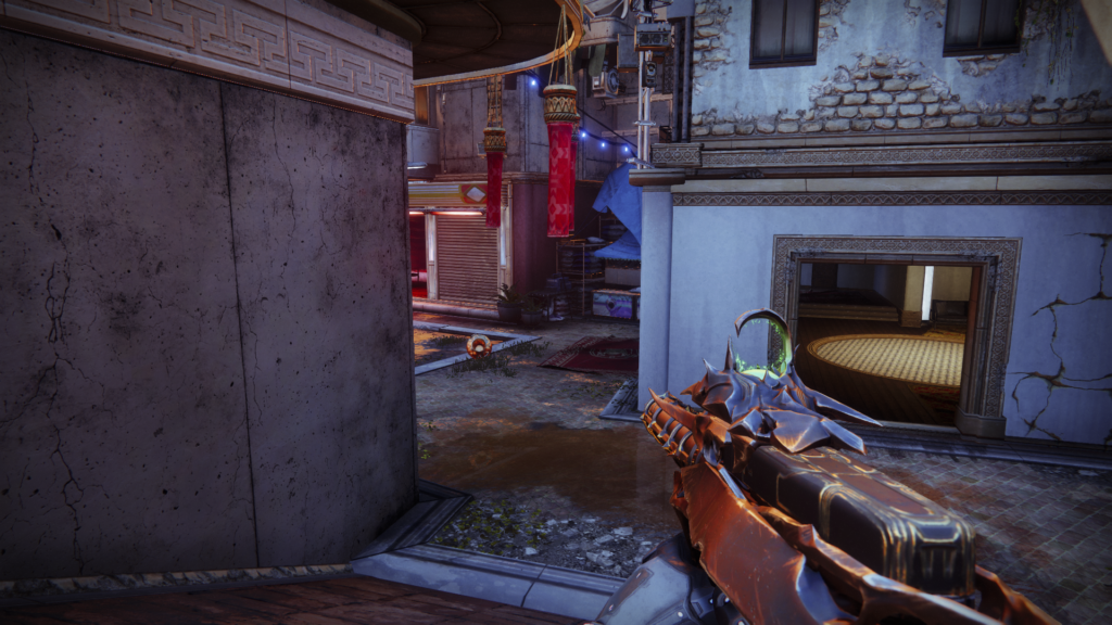 Destiny 2 The guardian stands at the passage between the houses